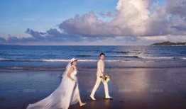 爆料最新三亚婚纱照视频,甜蜜瞬间尽收眼底